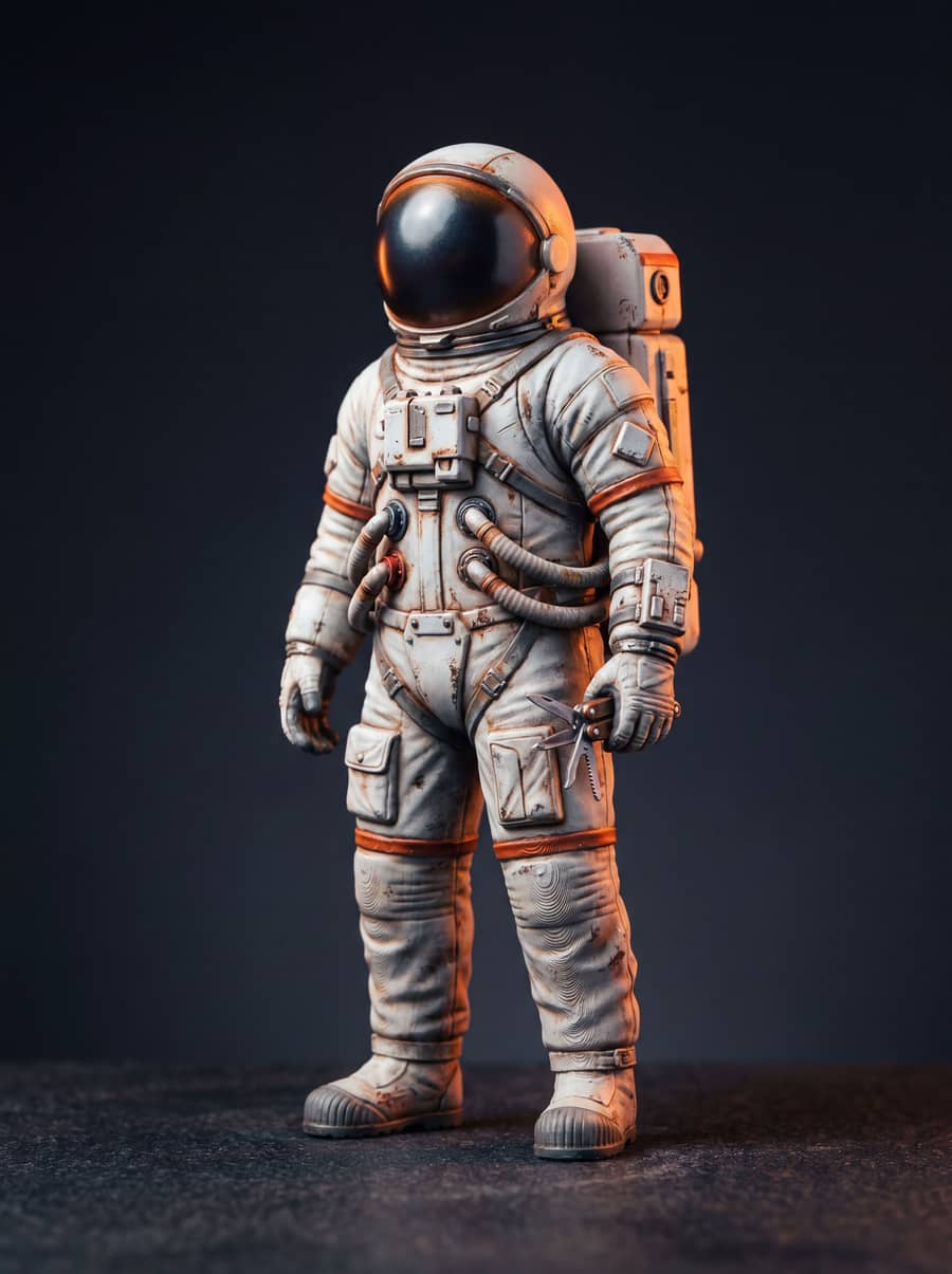Sci-fi astronaut